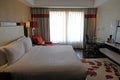 Modern hotel bedroom interior in Four Points by Sheraton Agra