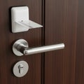 Modern hotel door lock system Royalty Free Stock Photo