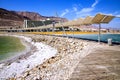 A modern hotel on the shores of the Dead Sea