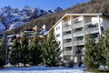 Modern hotels in the charming Swiss resort of Saas-Fee