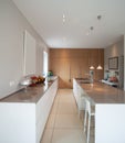 Modern house,big minimal kitchen