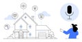 Smart Home Automation with Voice Control