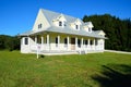 Modern house in countryside Royalty Free Stock Photo