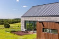 Modern house in the countryside Royalty Free Stock Photo