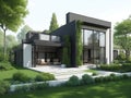 Modern House , Property , Two Story House for sale , House Image for flyer , Luxury House