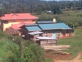 Modern houses in kisii kenya Royalty Free Stock Photo