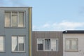 Modern houses in Netherlands Royalty Free Stock Photo