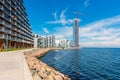 Modern Housing Development in Aarhus Denmark Royalty Free Stock Photo