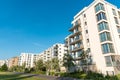 Modern housing development area in Berlin Royalty Free Stock Photo