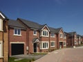 Modern housing development Royalty Free Stock Photo