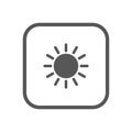 Modern Icon Weather Button Applications