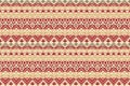 Modern Ikat geometric folklore ornament with diamonds. Tribal ethnic vector texture. seamless striped pattern in Aztec style