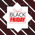 Black friday gift sale poster