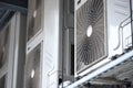 industrial air conditioning units Royalty Free Stock Photo
