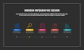 MODERN INFOGRAPHIC CHART VECTOR DESIGN IMAGE