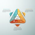 Modern infographic option banner Royalty Free Stock Photo