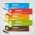 Modern Infographic and Options Banner Template Royalty Free Stock Photo