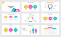 Modern Infographic Vector Template Royalty Free Stock Photo