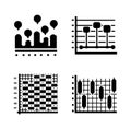 Modern Charts Glyph Icons