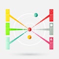 Modern infographics template Royalty Free Stock Photo