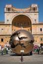 Modern installation Sphere in Vatican