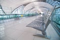 Modern interior airport Royalty Free Stock Photo