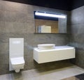 Modern interior. Bathroom Royalty Free Stock Photo