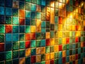 Modern Interior Design Inspiration Abstract Textured Ceramic Tile Wall Silhouette A Sophisticated Background for Royalty Free Stock Photo