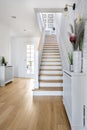 Modern interior design - stairs Royalty Free Stock Photo