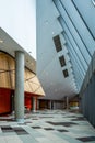 Modern interior of Melbourne Convention Exhibition centre. Royalty Free Stock Photo