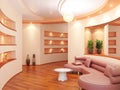 Modern interior of a vestibule Royalty Free Stock Photo