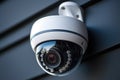 Modern IP CCTV security camera, Home and workplace security concept Royalty Free Stock Photo