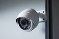 Modern IP CCTV security camera, Home and workplace security concept Royalty Free Stock Photo