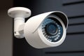 Modern IP CCTV security camera, Home and workplace security concept Royalty Free Stock Photo