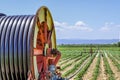 modern irrigation system Royalty Free Stock Photo