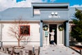 Modern Japanese house or bakery shop in Hokkaido