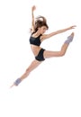 Modern jazz contemporary style woman ballet dancer Royalty Free Stock Photo