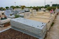 Modern Jewish cemetery in Israel