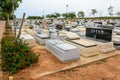 Modern Jewish cemetery in Israel