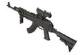 Modern Kalashnikov AK47 with