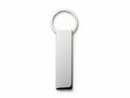 Modern key ring isolated on white background Royalty Free Stock Photo