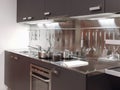 Modern Kitchen Architecture 04 Royalty Free Stock Photo