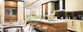 Modern kitchen in big house