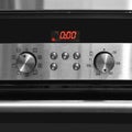 Modern kitchen has an oven and the control panel Royalty Free Stock Photo