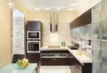 Modern Kitchen interior