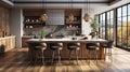 Modern kitchen interior design