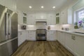 Kitchen interior in new luxury home Royalty Free Stock Photo