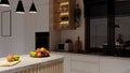 Modern kitchen interior design