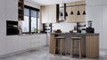 Modern kitchen interior design