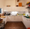 Modern kitchen in a renovated building